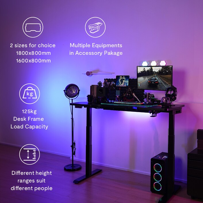 Circle hot sale gaming desk